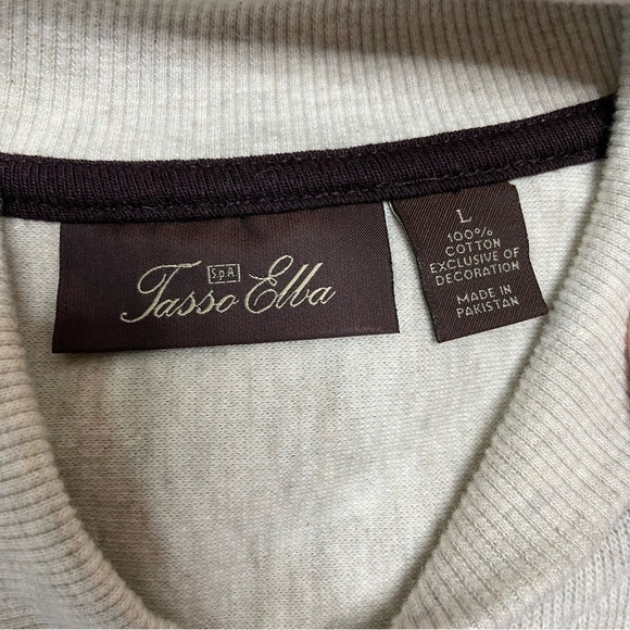 TASSO ELBA - Front Zip Lightweight Jacket Size Large - Picture 4 of 7